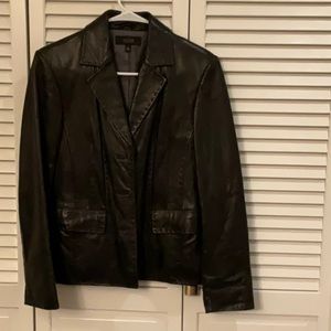 Leather jacket